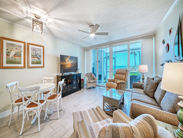 Gulf Views Two Bedroom Longboat Key Condo on the Beach